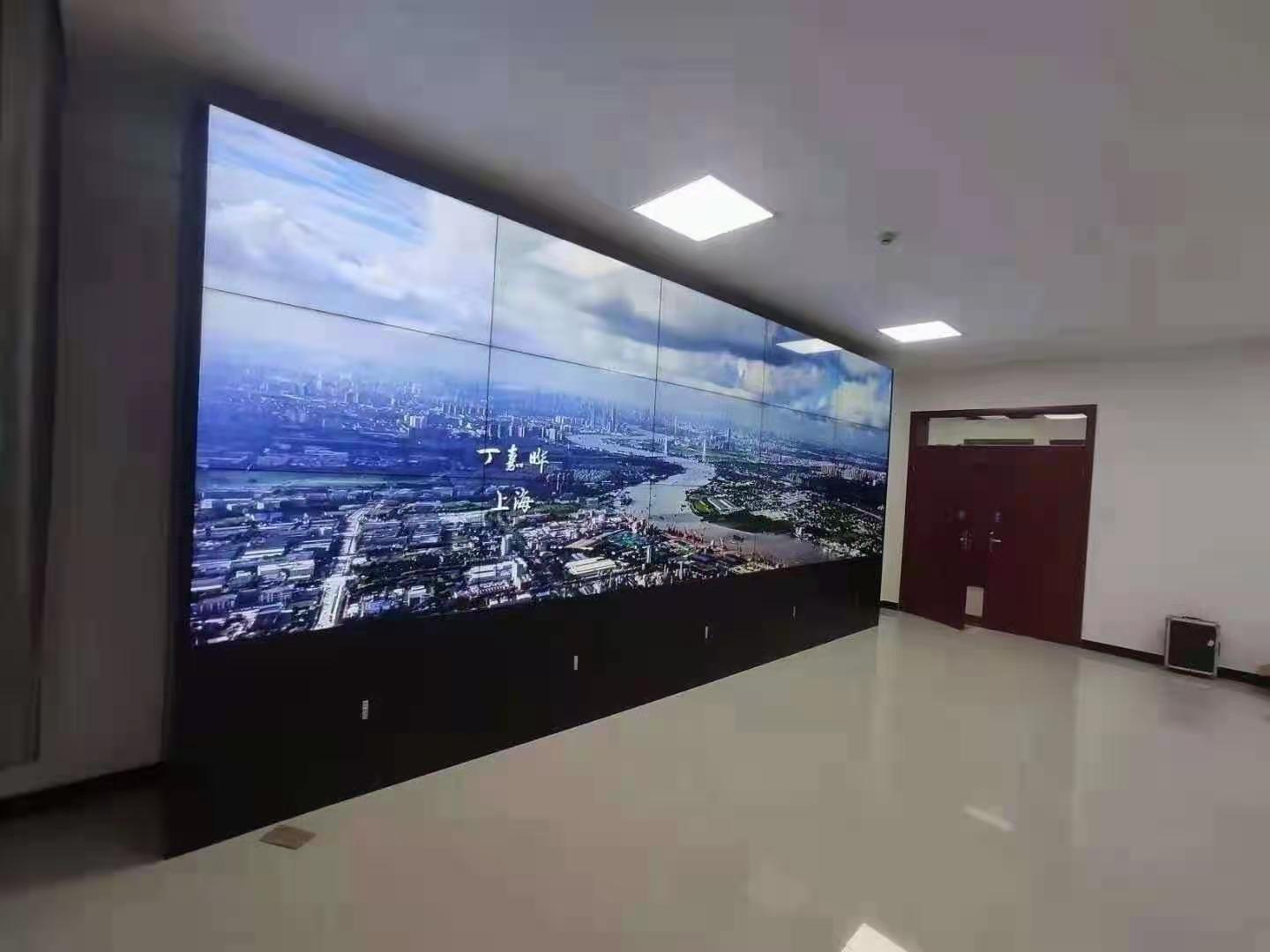 兴海拼接屏-55寸京东方液晶拼接屏3X4案例展示